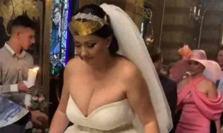 Gabriela Cristea, criticată pentru cele două rochii de mireasă purtate în ziua nunții. Ce i-au reproșat fanii