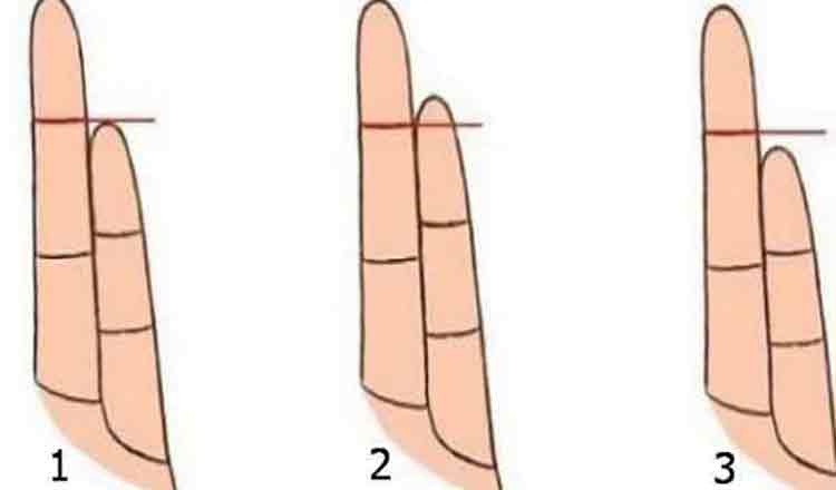 Compară poziția degetului mic cu degetul inelar, pentru a descoperi ce fel de om ești!
